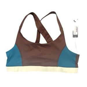 Interval Color Block Stronger Sports Bra Sz 1X - NWT